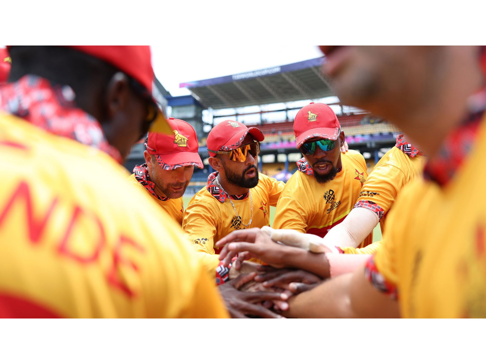 Team Zimbabwe. (Photo: @ICC X)
