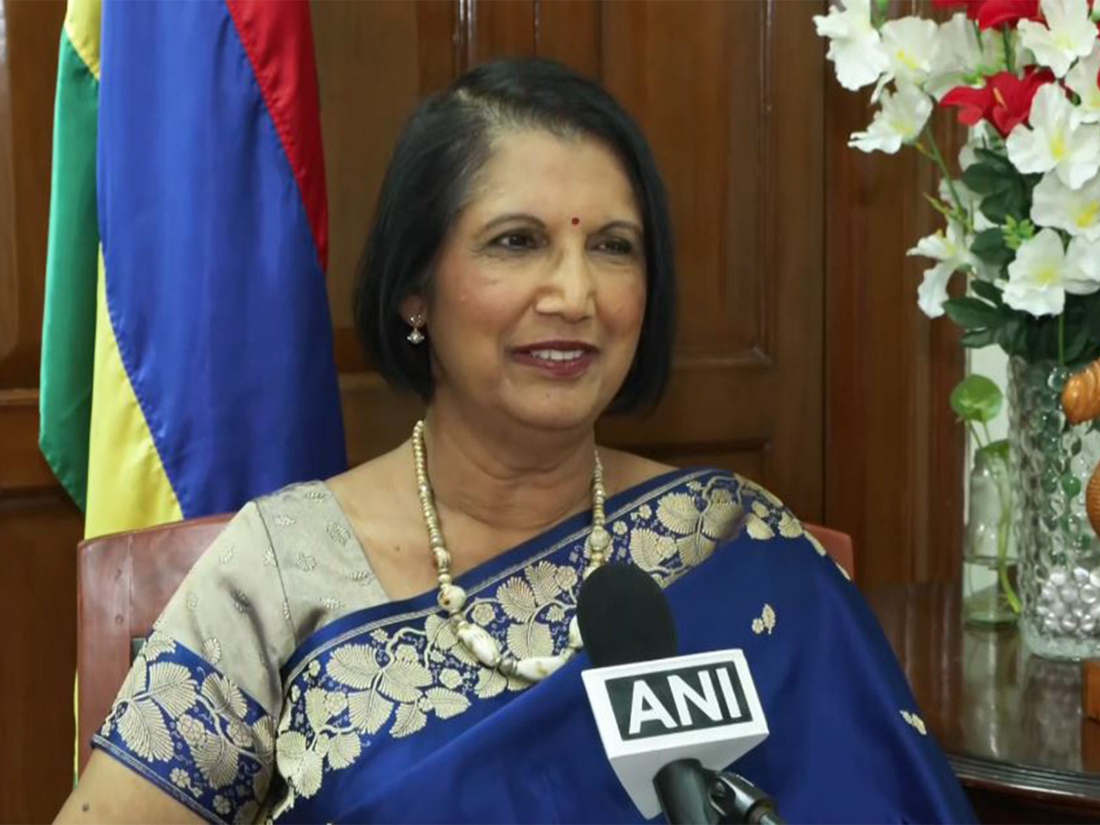 Mauritius’ Financial Services and Economic Planning Minister Jyoti Jeetun. (Photo: ANI)