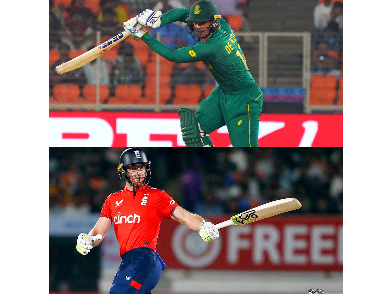 Quinton de Kock and Jos Buttler. (Photo: ANI)