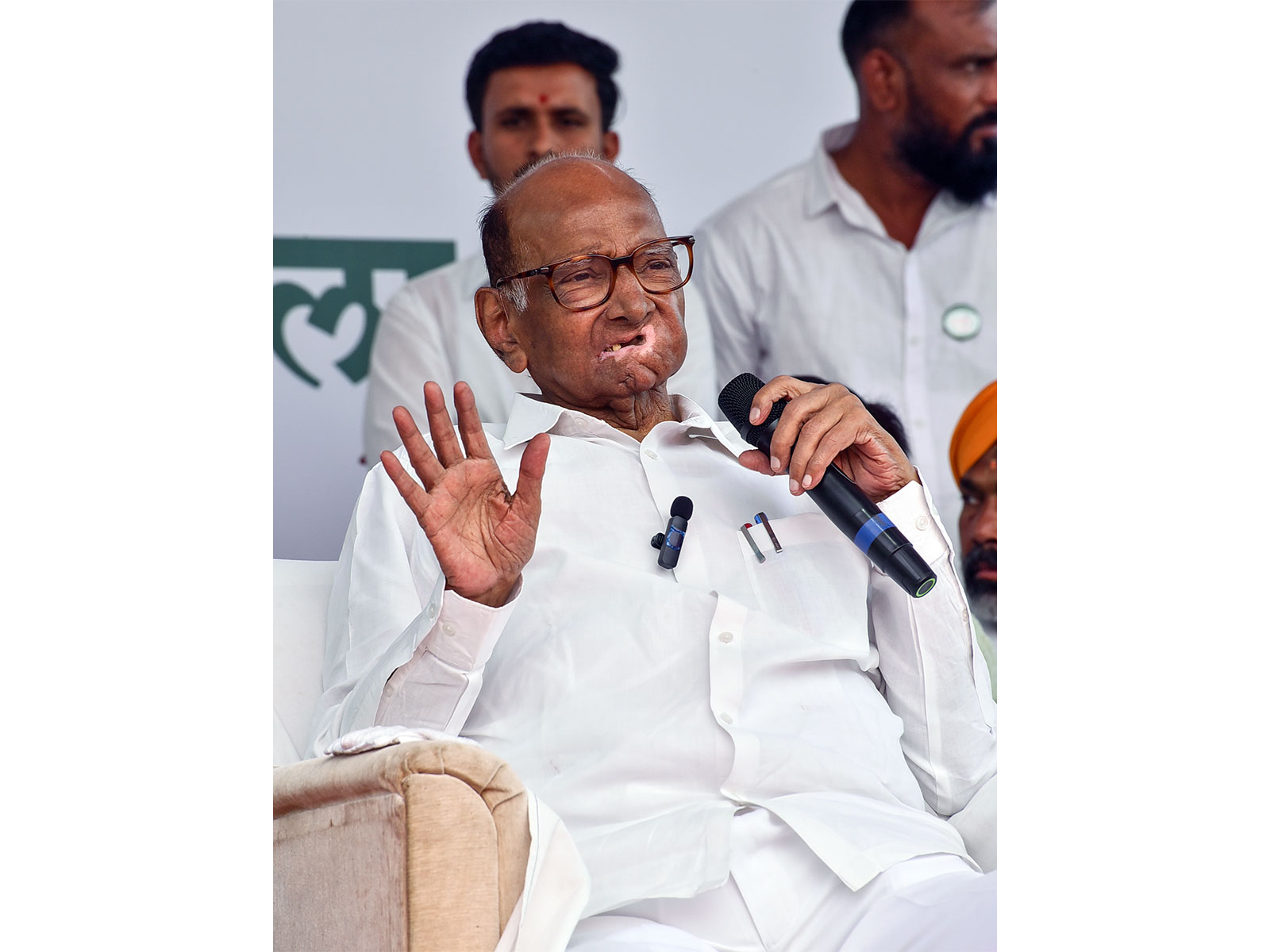NCP (SP) chief Sharad Pawar (Photo/ANI)