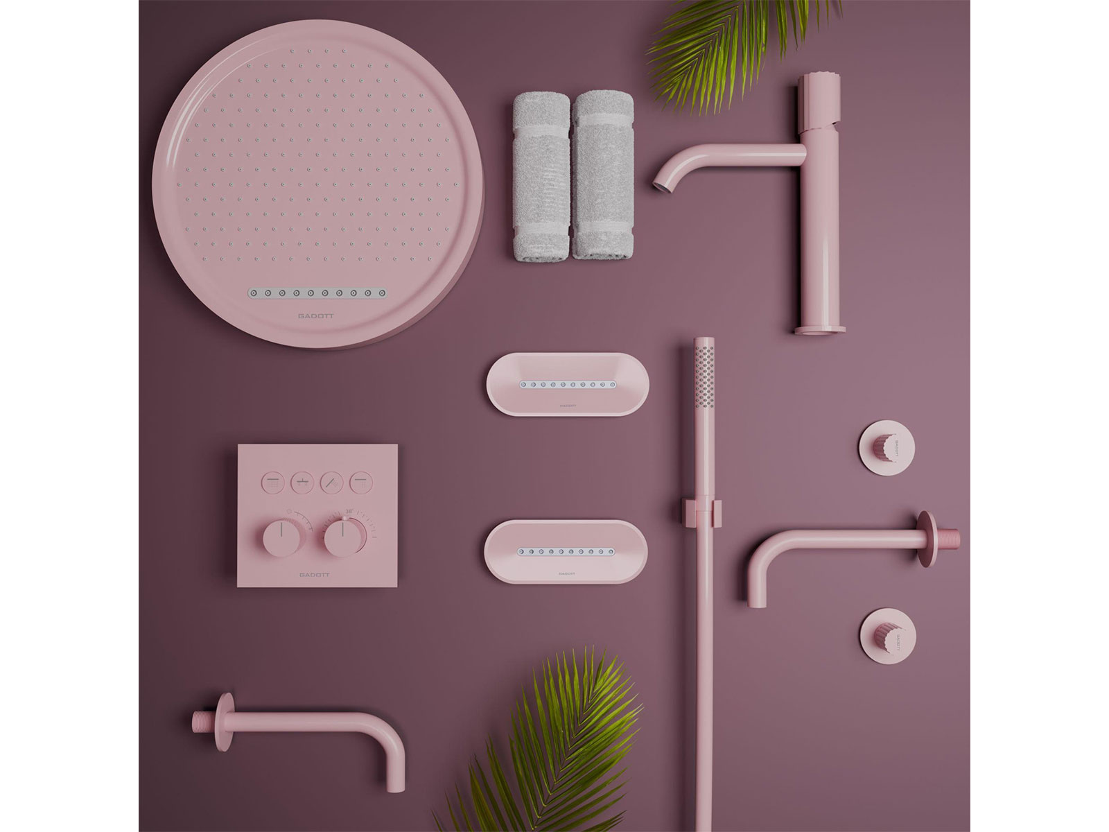 GADOTT Introduces ‘PALETTE’ - A Valentine-Inspired Bathware Collection Where Design Speaks in Soft Hues