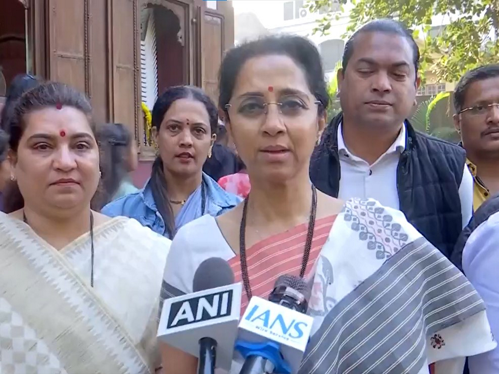 NCP (SP) MP Supriya Sule (Photo/ANI)