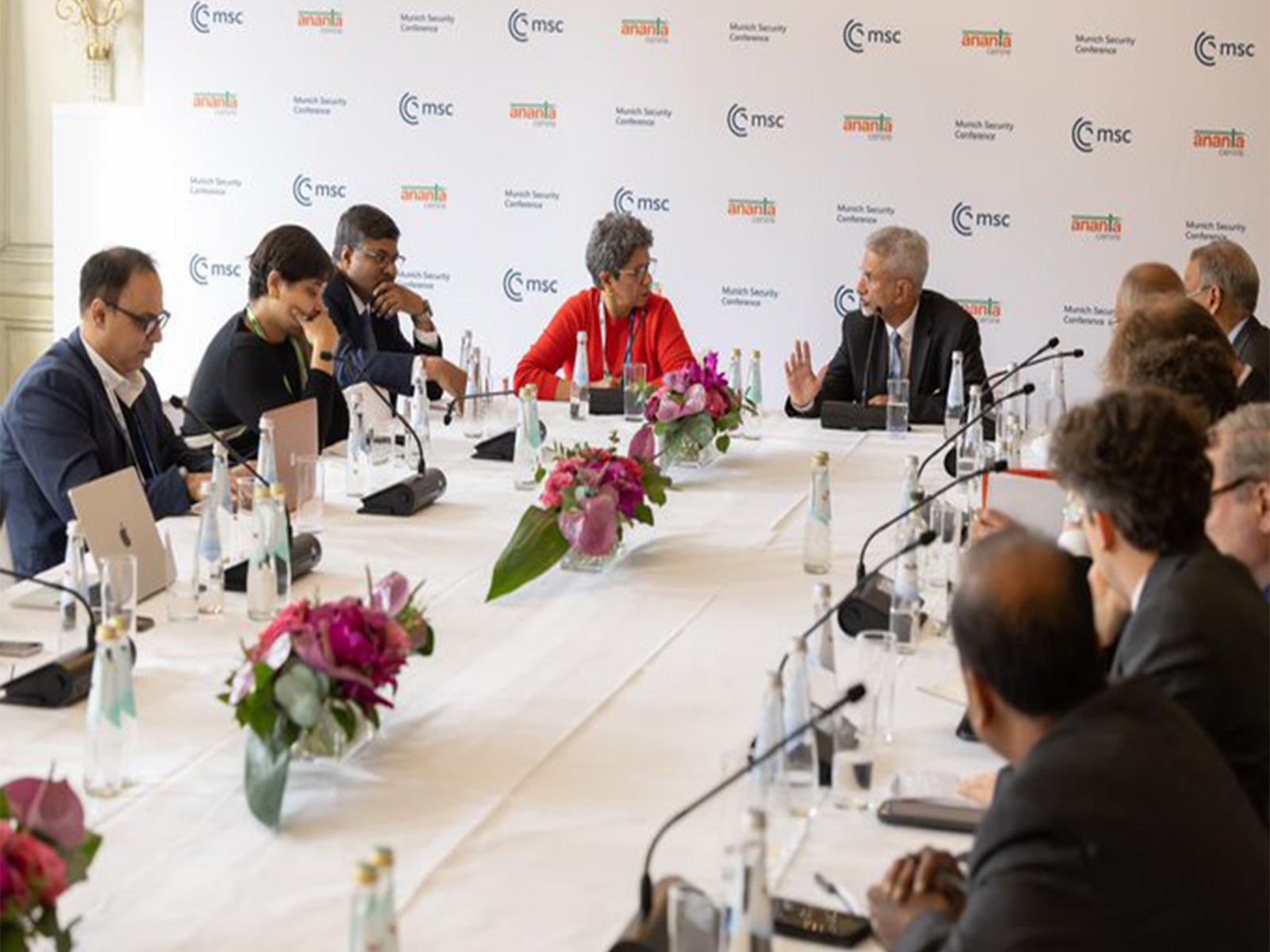 MEA Jaishankar at roundtable titled ‘Delhi Decides: Mapping India’s Policy Calculus’ at MunSecCon2026 (Photo/X/@DrSJaishankar)