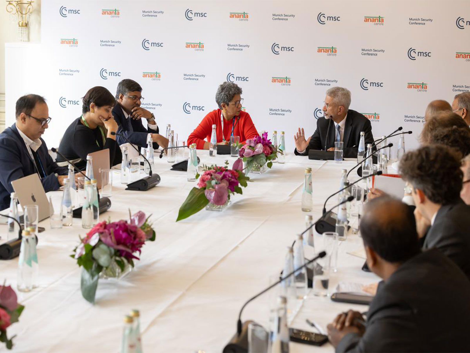MEA Jaishankar at roundtable titled ‘Delhi Decides: Mapping India’s Policy Calculus’ at MunSecCon2026 (Photo/X/@DrSJaishankar)