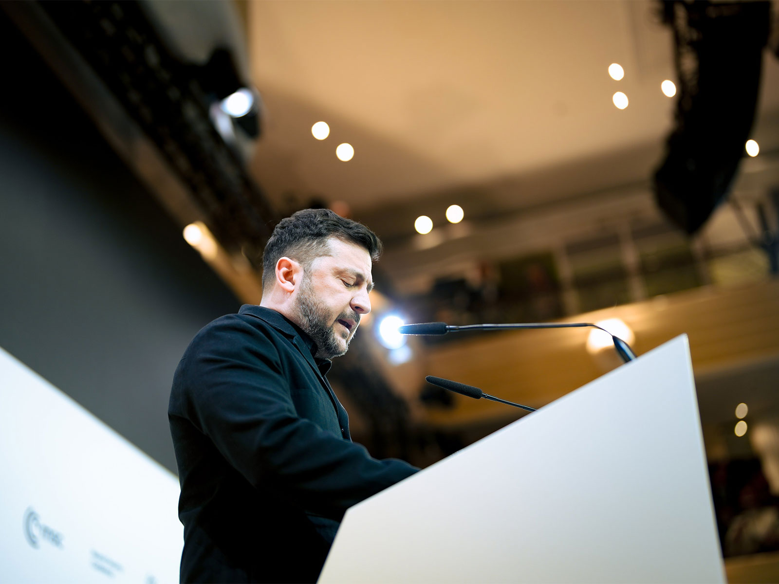 Ukrainian President Volodymyr Zelenskyy (Photo/@MunSecConf)