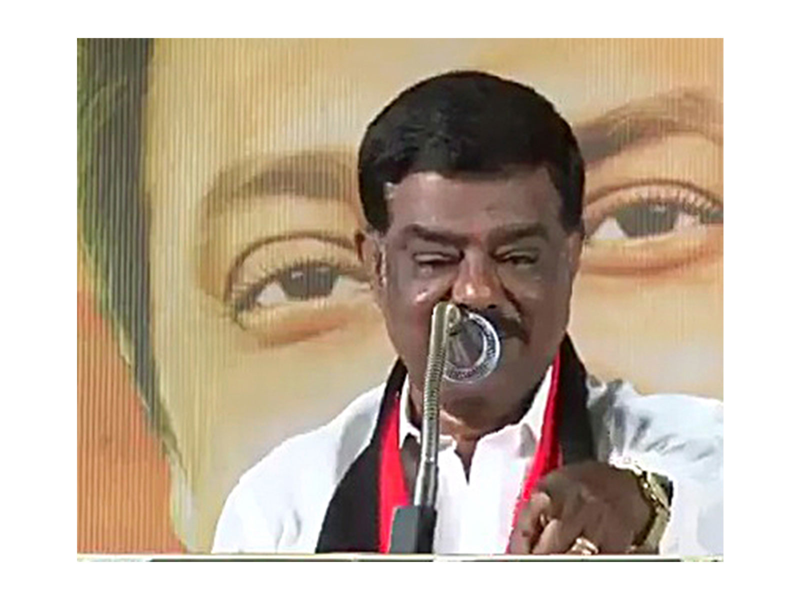 DMK’s speaker Sivaji Krishnamurthy (File Photo/ANI)