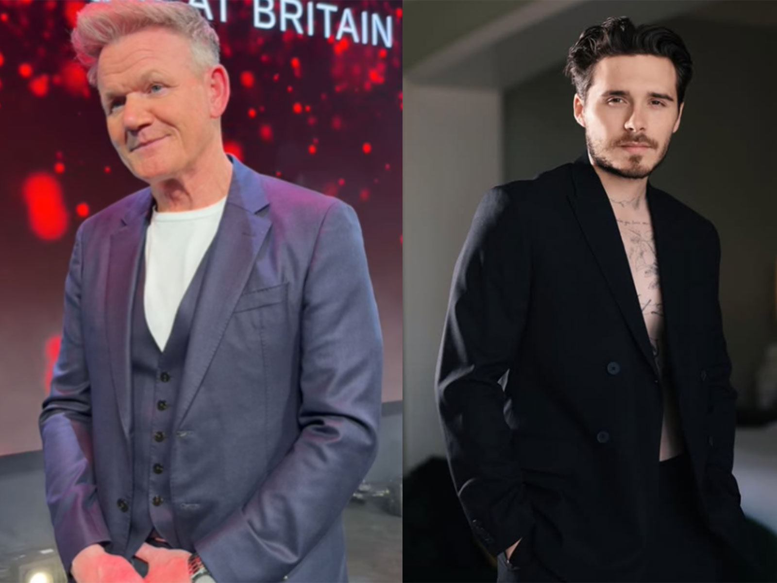 Gordon Ramsay, Brooklyn Beckham (Photo/Instagram/@gordongram/@brooklynpeltzbeckham)