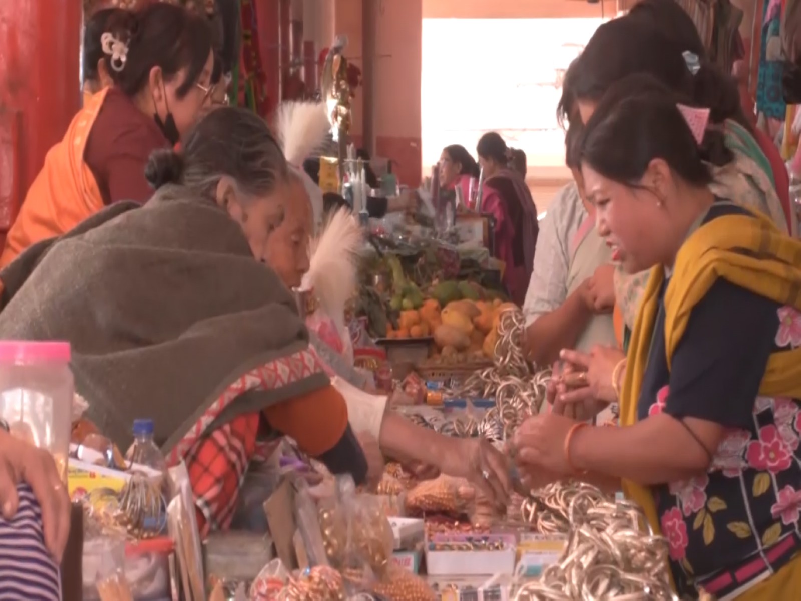 Ima Keithel in Manipur (Photo/ANI)