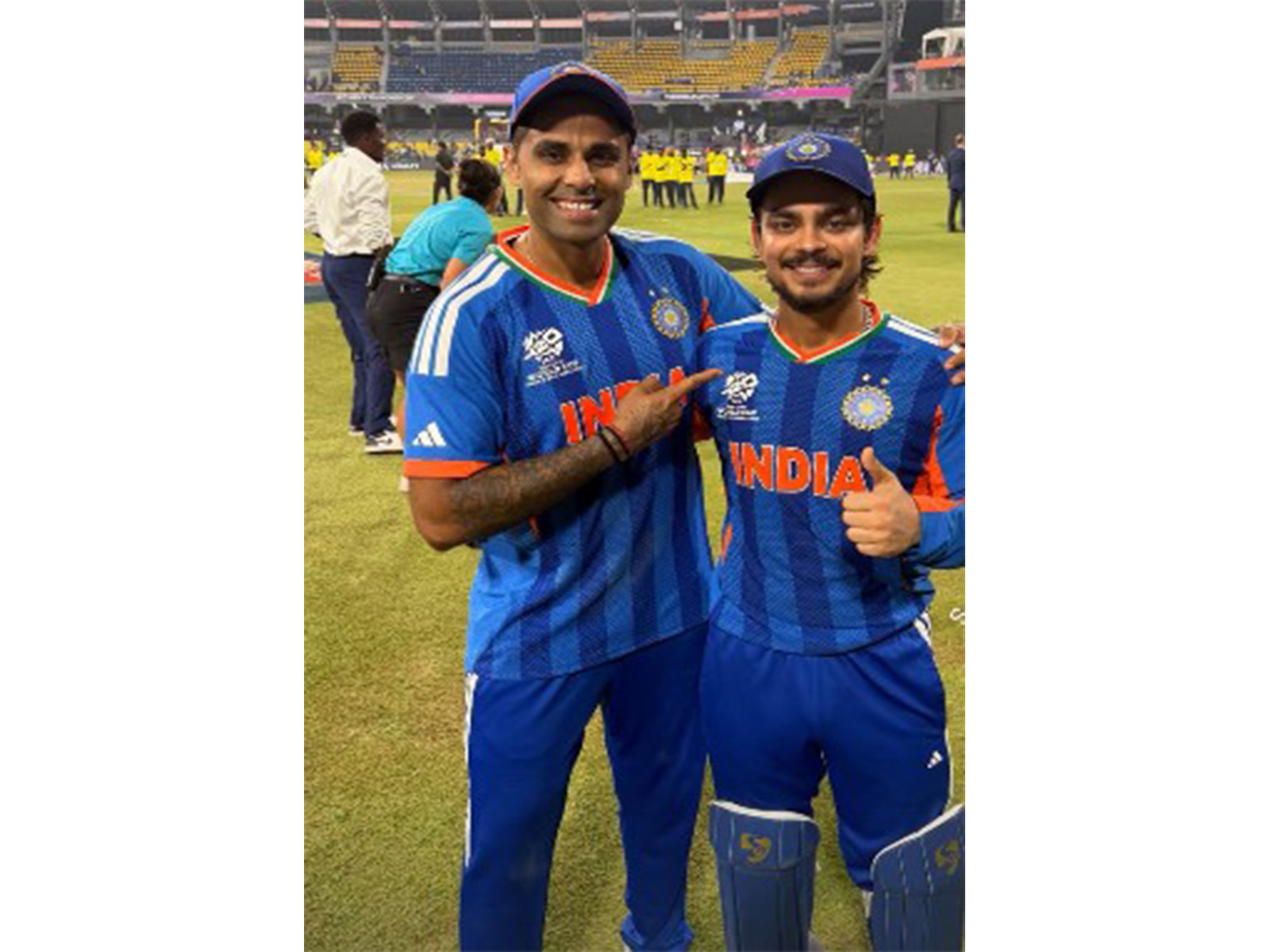 Cricketers Suryakumar Yadav and Ishan Kishan (Image source: Instagram account of Suryakumar)