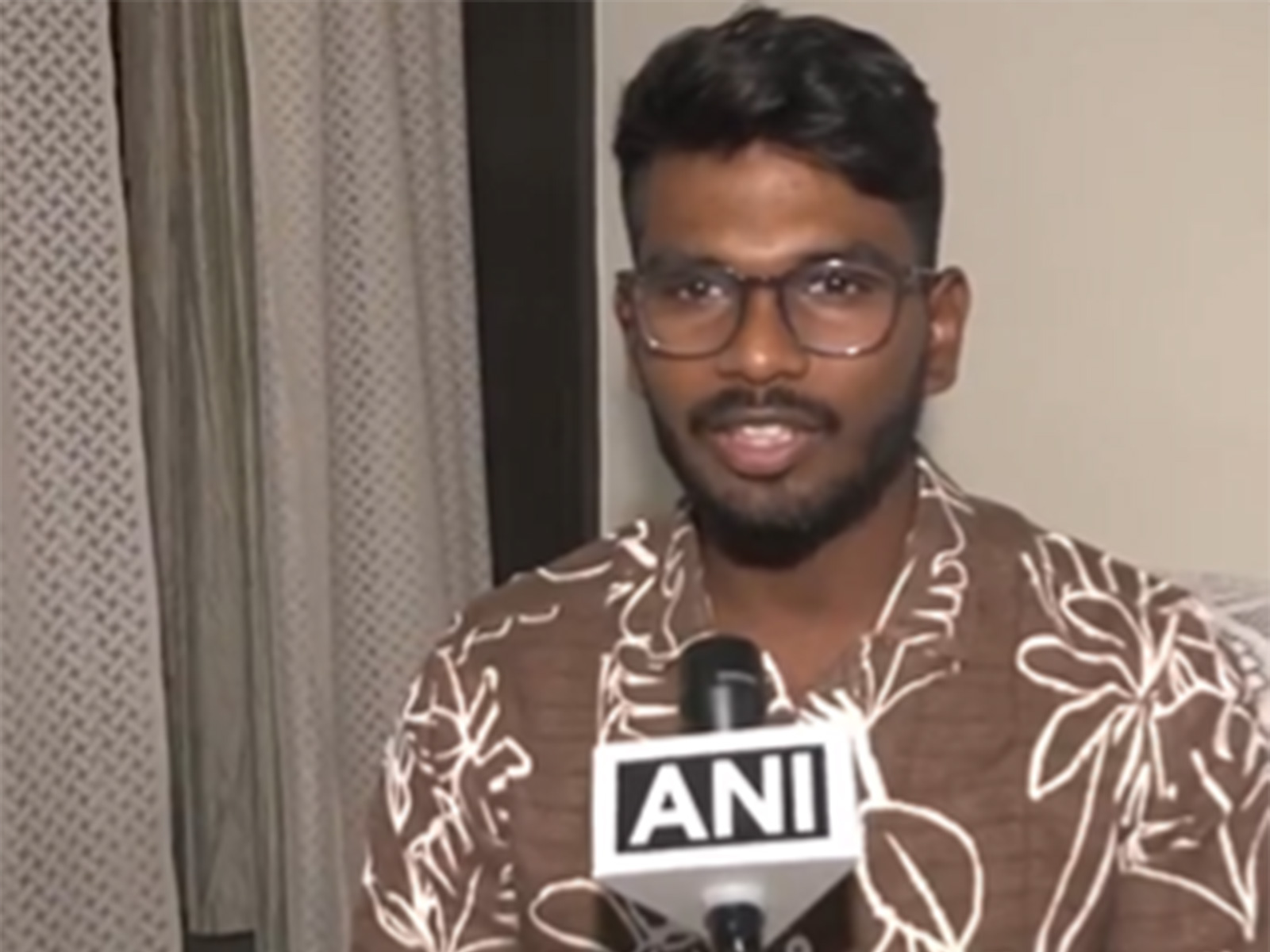 India's U-19 cricketer Aaron George (Photo: ANI) India's U-19 cricketer Aaron George (Photo: ANI)