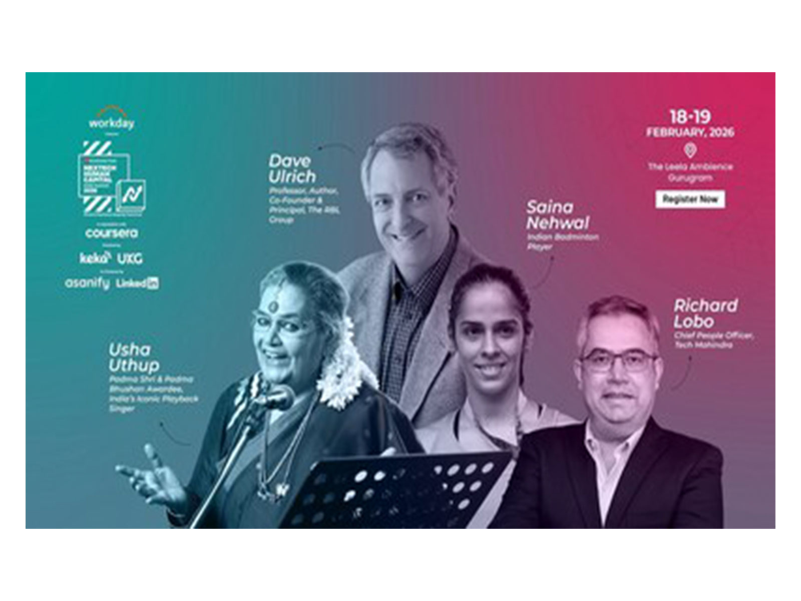 Global Icons, CEOs and India’s Most Influential HR Leaders on One Stage