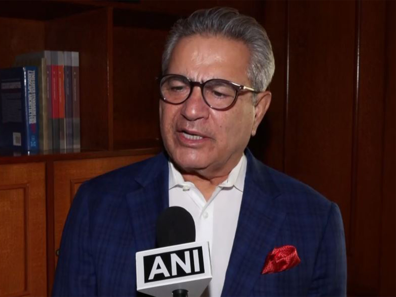 Mukesh Aghi, President & Chief Executive Officer Of US- India Strategic Partnership Forum (Photo/ANI)