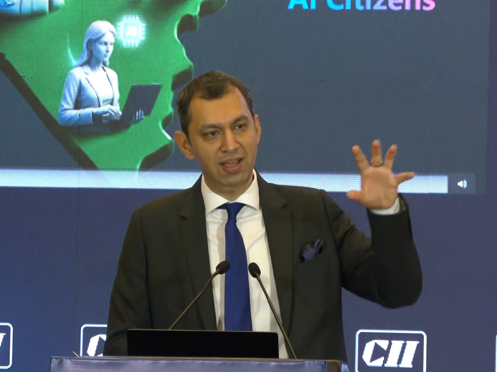 Puneet Chandok, Microsoft India President (Photo/ANI)