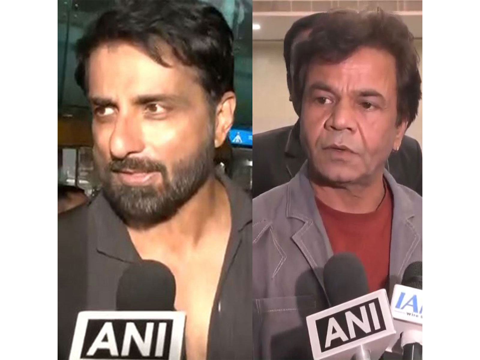 Sonu Sood, Rajpal Yadav (Photo/ANI)