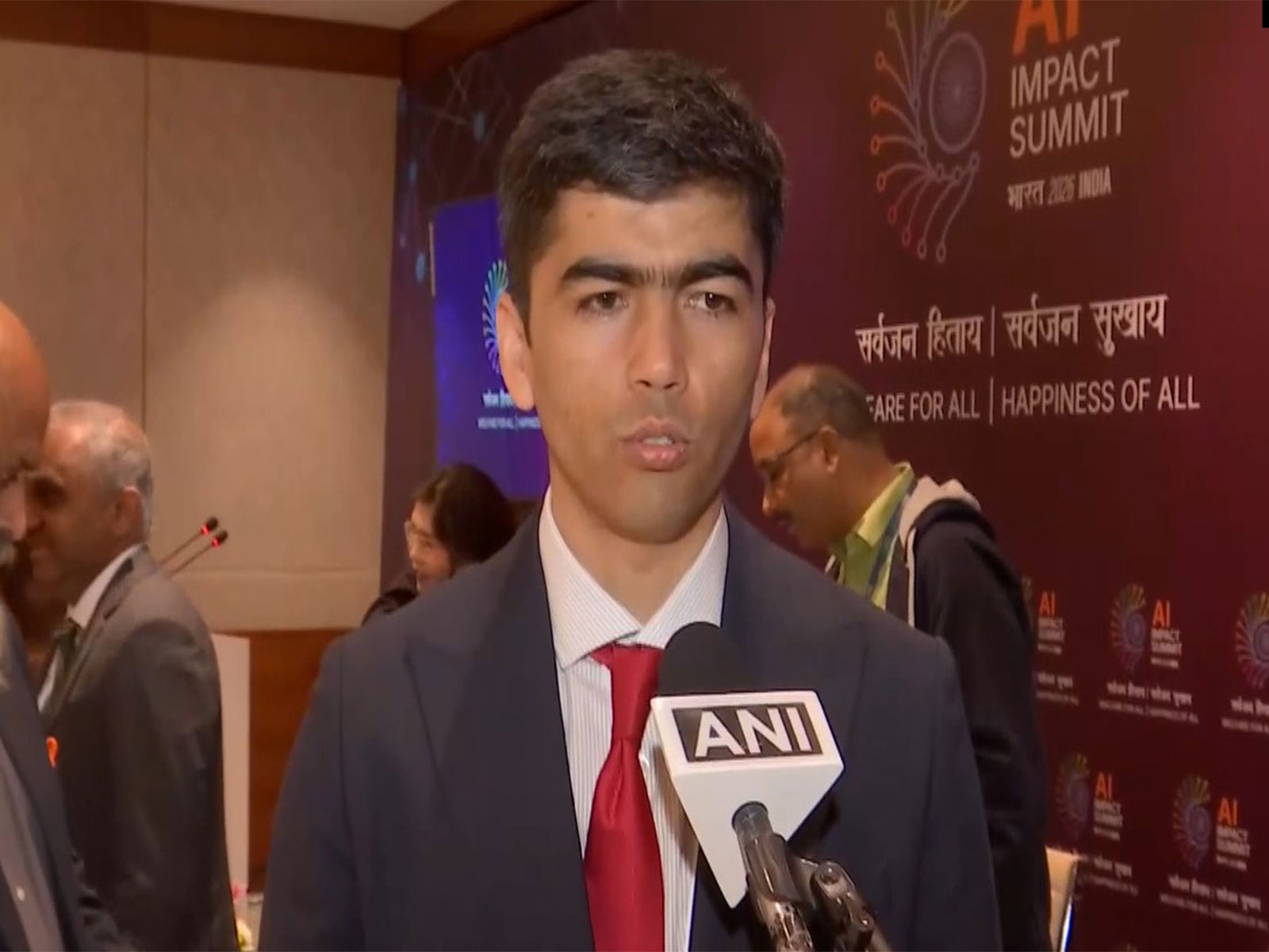 Deputy Chair at the Artificial Intelligence Council under the Ministry of Industry and New Technologies of Tajikistan, Firuzjon Sodiqov (Photo/ANI)