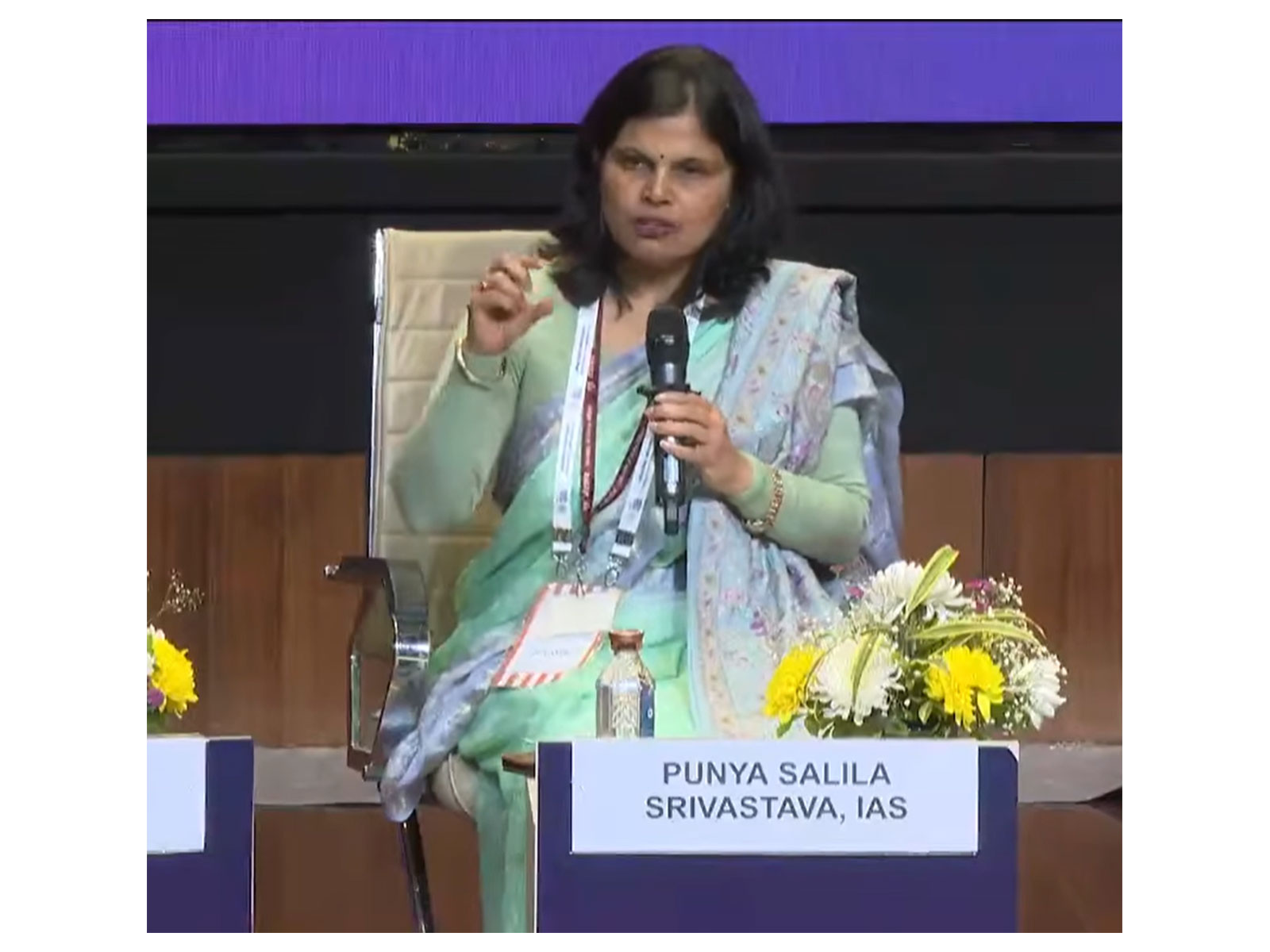 Punya Salila Srivastava, IAS and Secretary, Ministry of Health & Family Welfare (Photo/YT/IndiaAI)