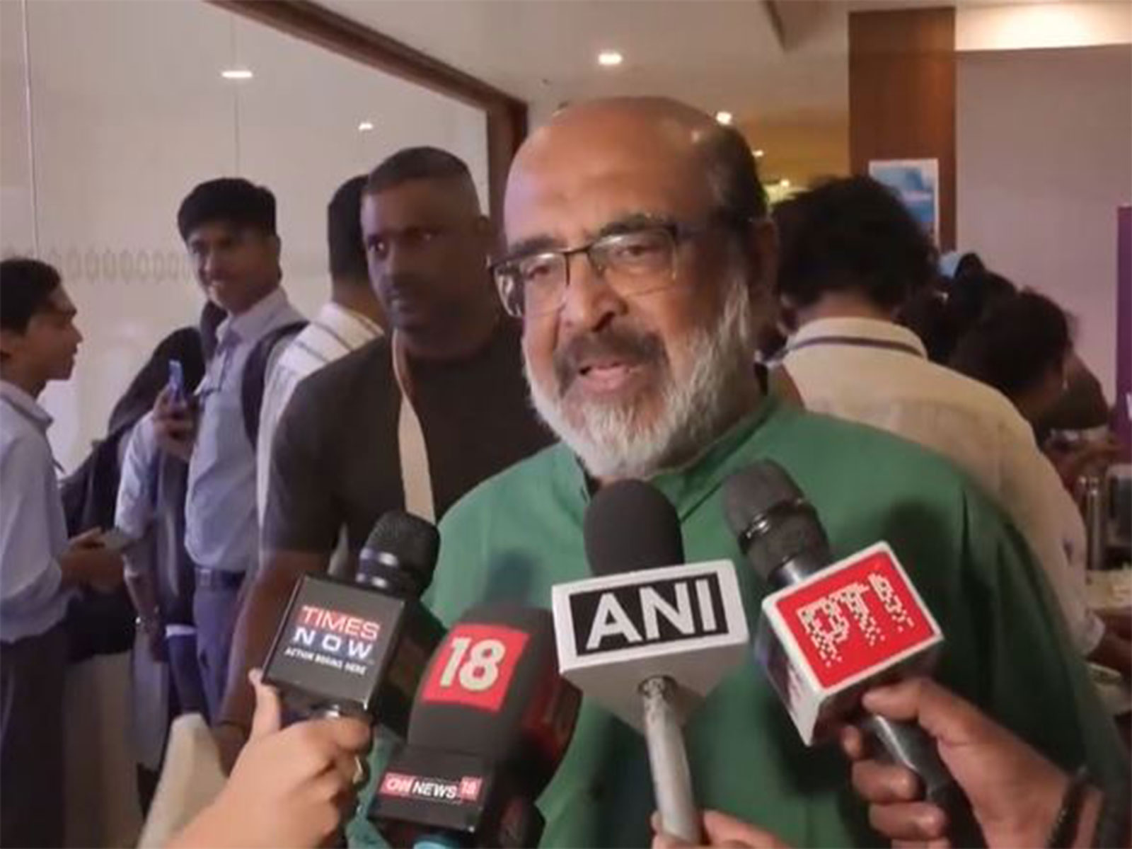 Senior CPI-M leader and former Kerala Former Finance Minister  Thomas Isaac  (Photo/ANI)