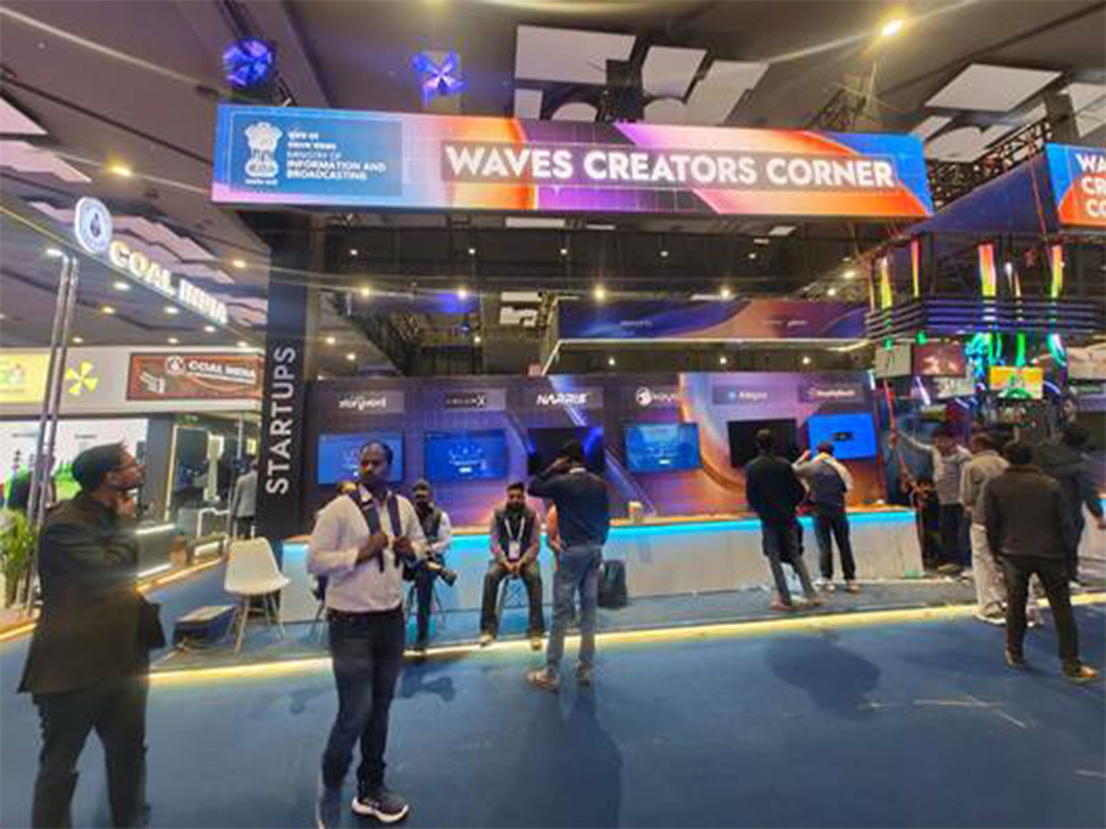 Waves Creators Corner at AI Summit 2026 (Photo/Ministry of Information and Broadcasting)