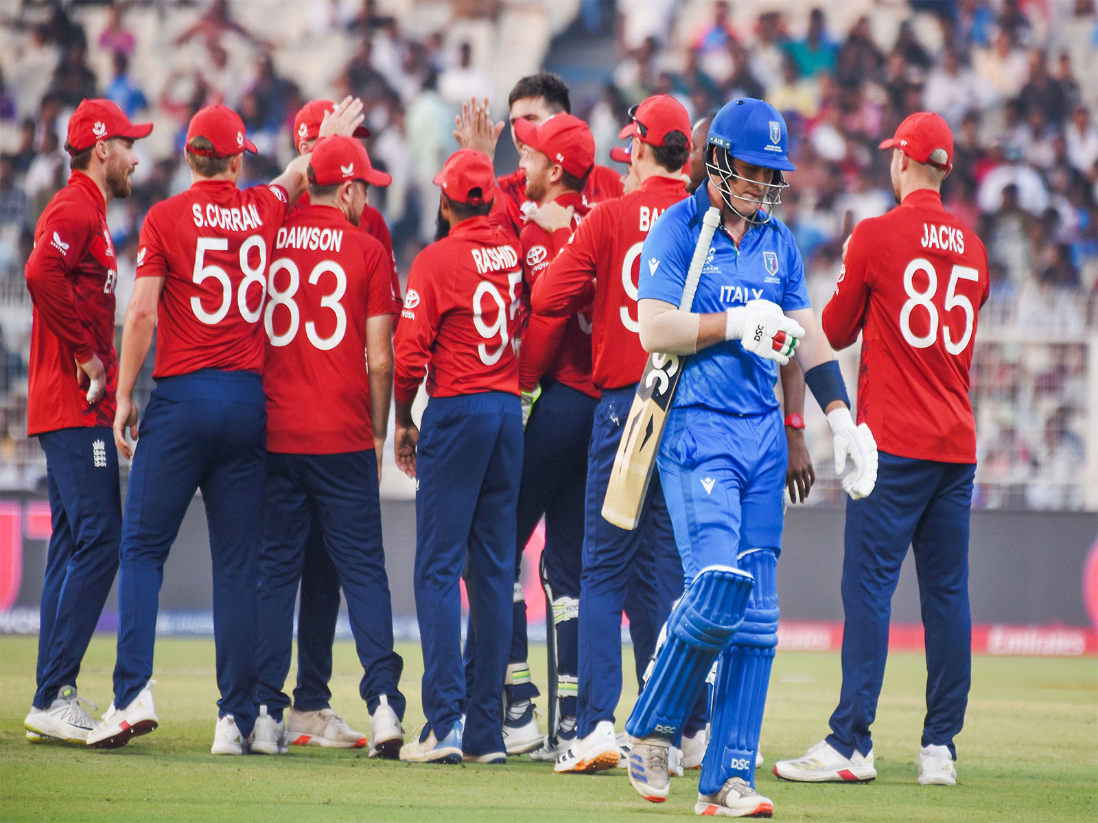 Italy's Harry Manenti in Kolkata. (Photo/ANI)