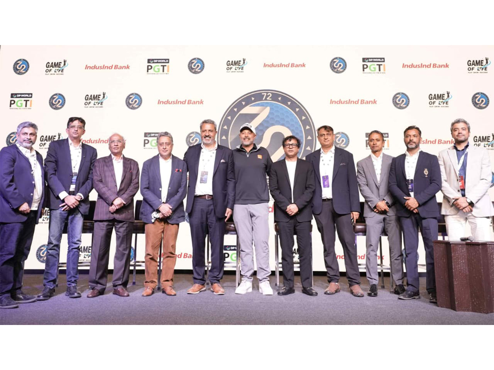 Honey, Shubham dominate inaugural PGTI's 72 The League auction. (Photo/PGTI) 