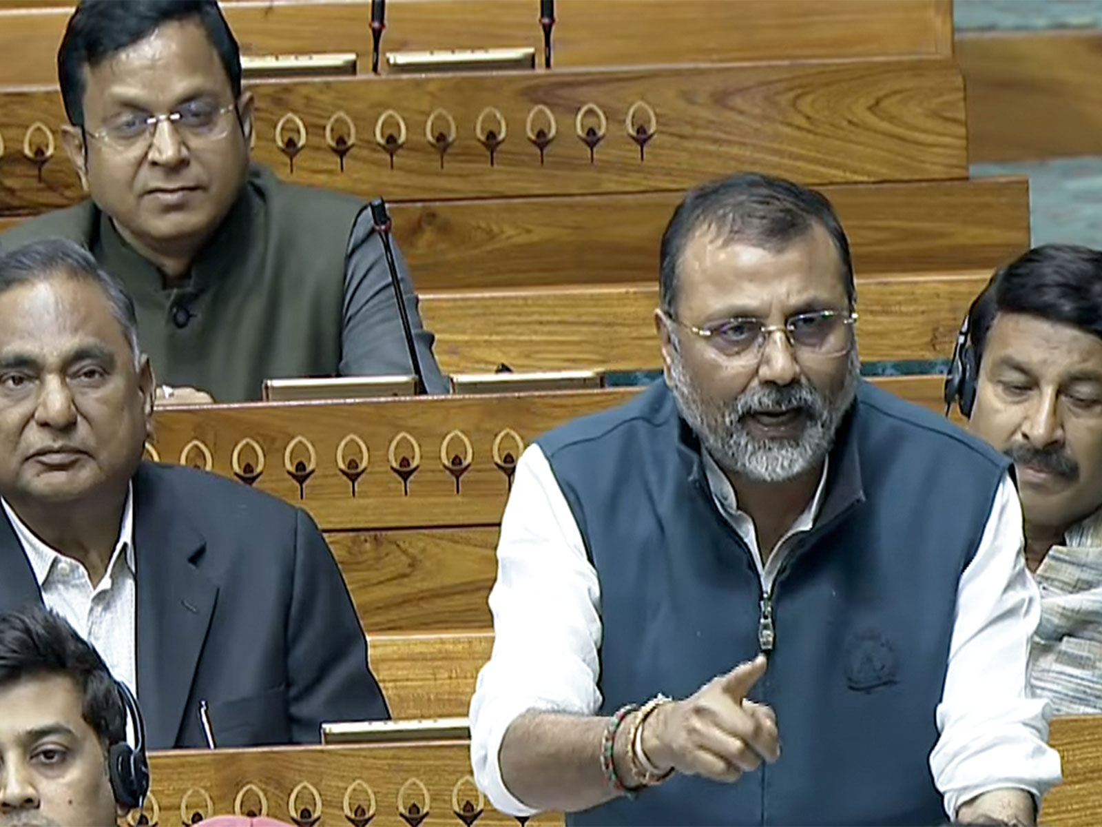 BJP MP Nishikant Dubey (Photo/ANI)