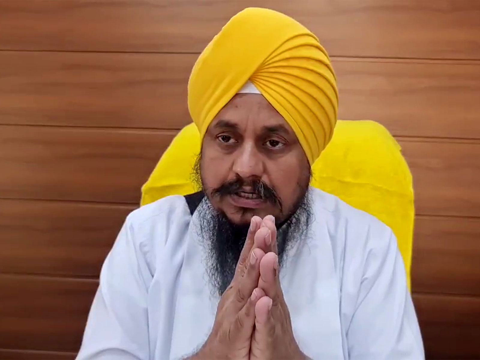 Akali Dal (Punar Surjit) President Giani Harpreet Singh (File Photo/ANI)