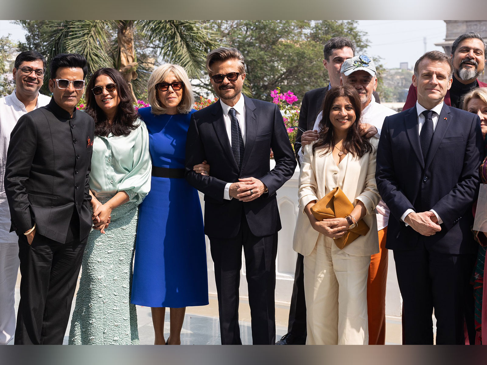 French President meets Bollywood celebs (Photo/X@EmmanuelMacron)