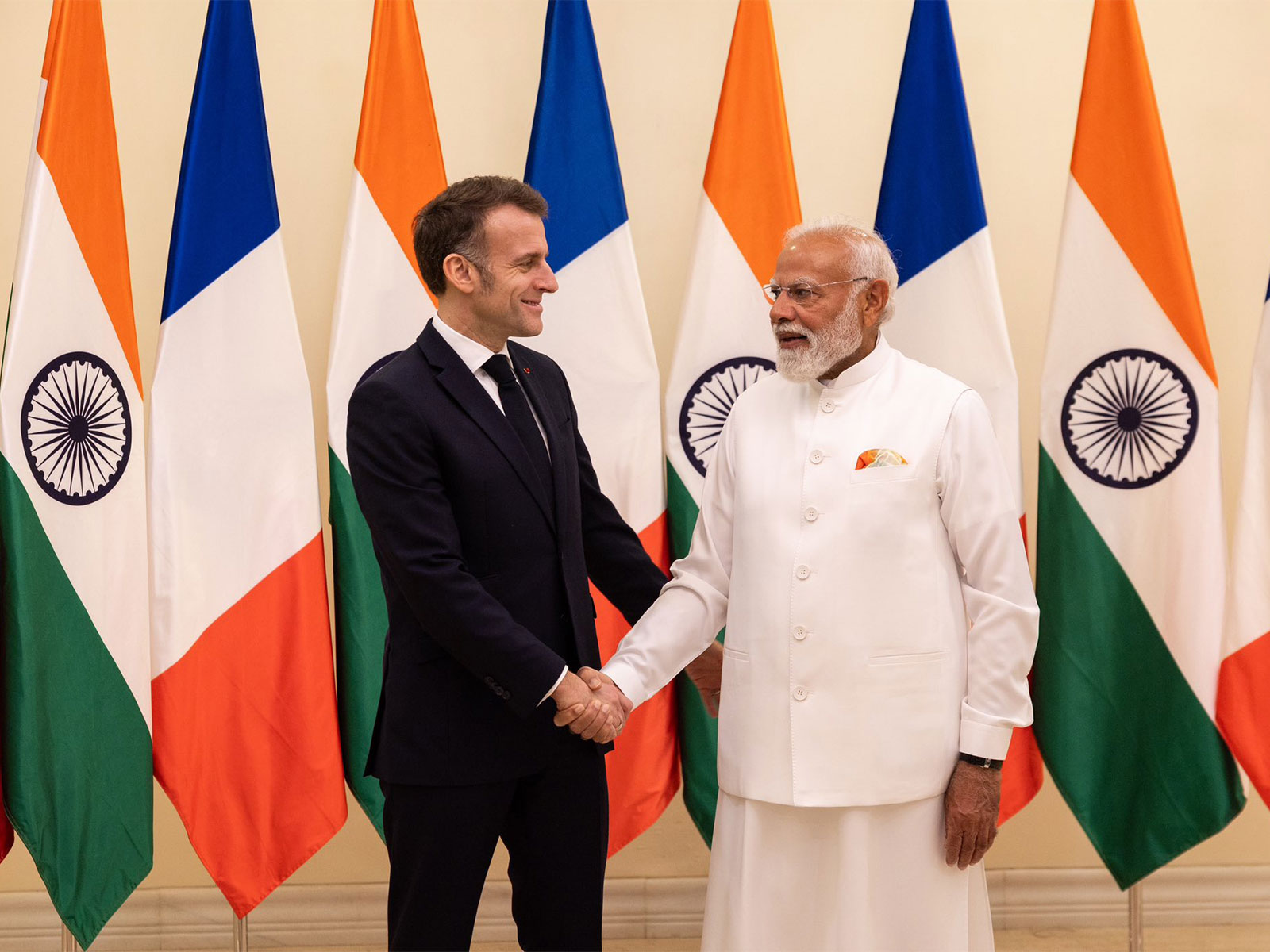  French President Emmanuel Macron and Prime Minister Narendra Modi (Photo: X@EmmanuelMacron)