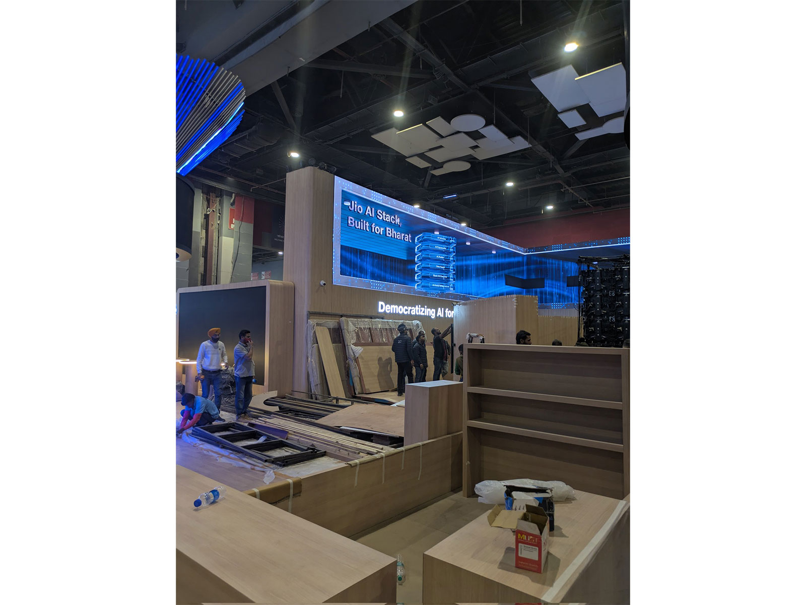 Jio at India AI Summit 2026 (Photo/@fooobar)