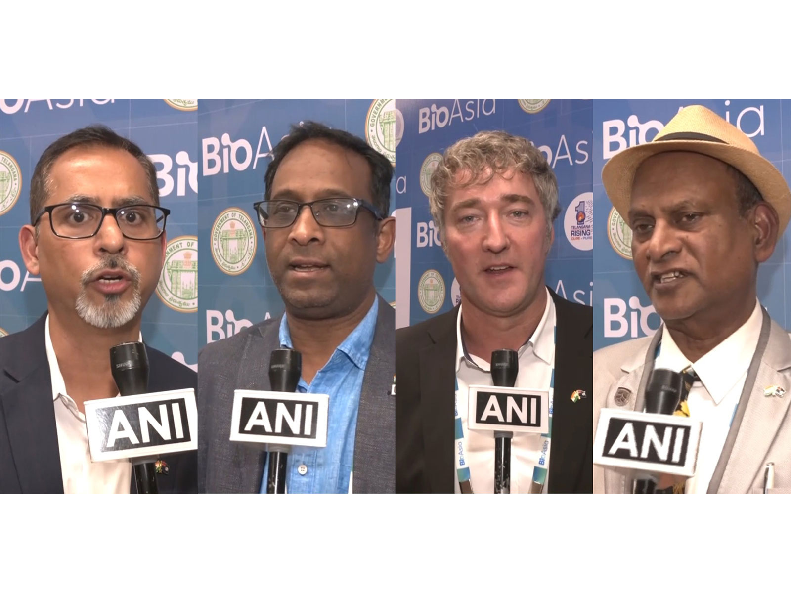 Munish Kaushal; Nagaraj Gopisetty; Andreas Kupz; Prasad KDV Yarlagadda (Photo/ANI)