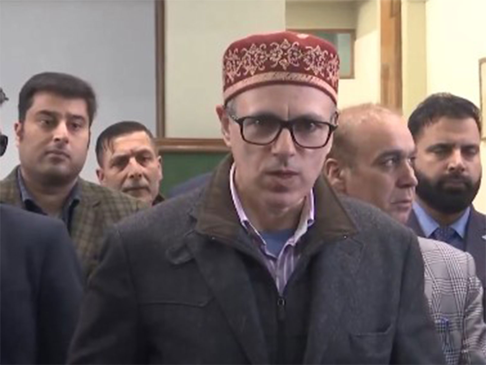 Jammu and Kashmir Chief Minister Omar Abdullah (Photo/ANI)