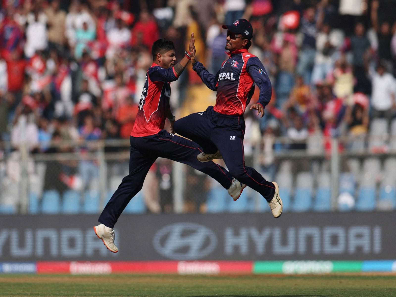 Nepal players celebrating (Photo: Reuters) Nepal players celebrating (Photo: Reuters)