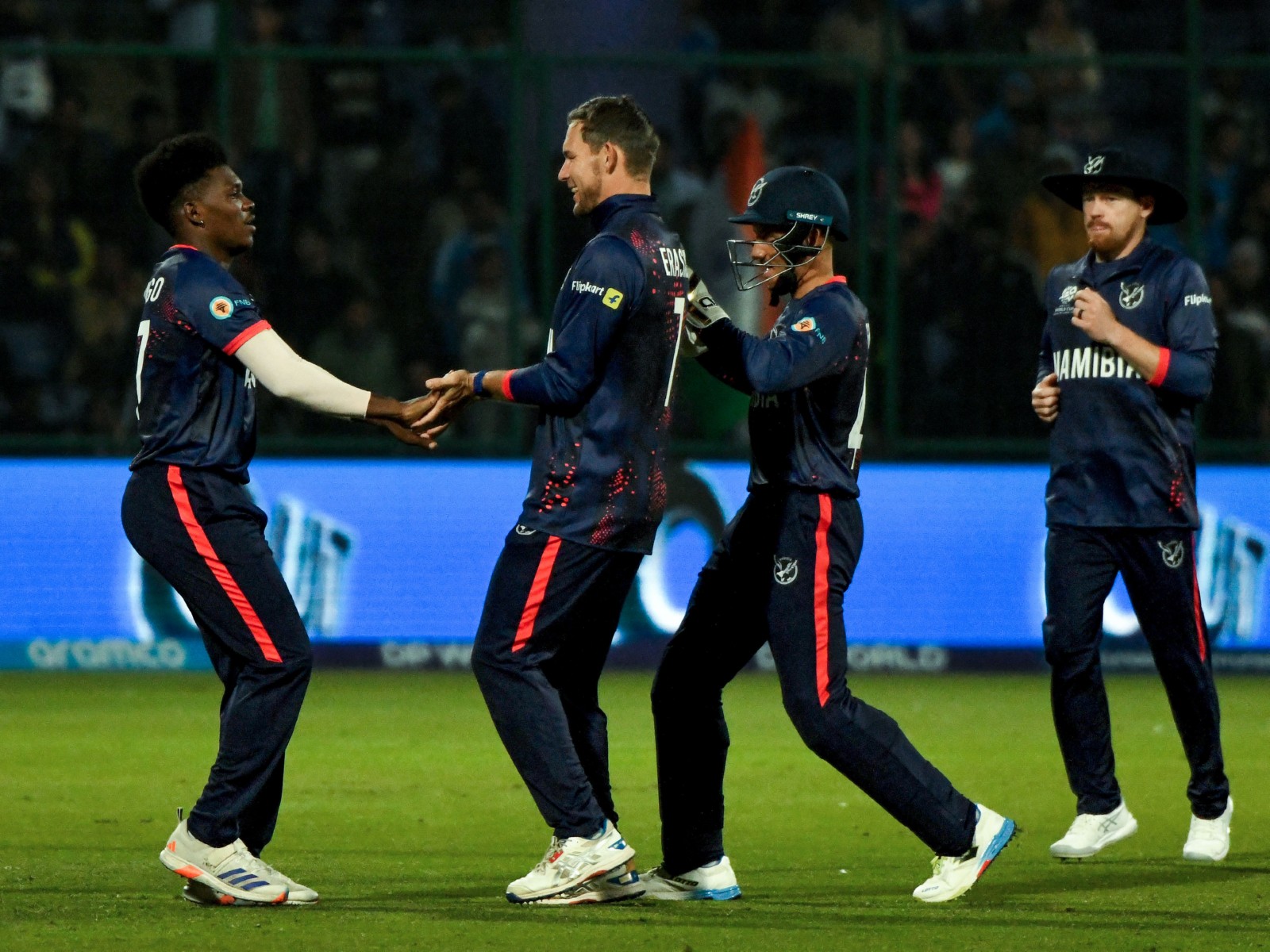 Namibia players (Photo: ANI)
