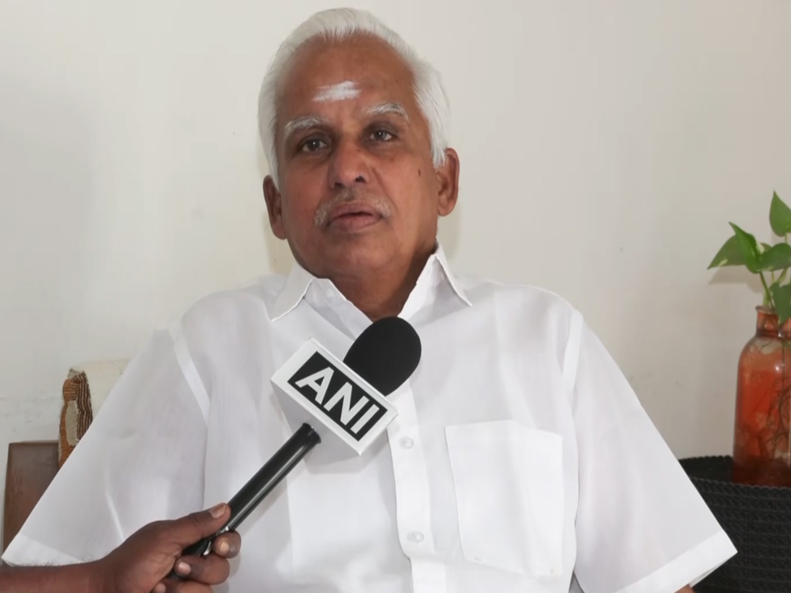 Tamil Nadu BJP Vice President Prof. Dr Kanagasabapathi (Photo/ANI)