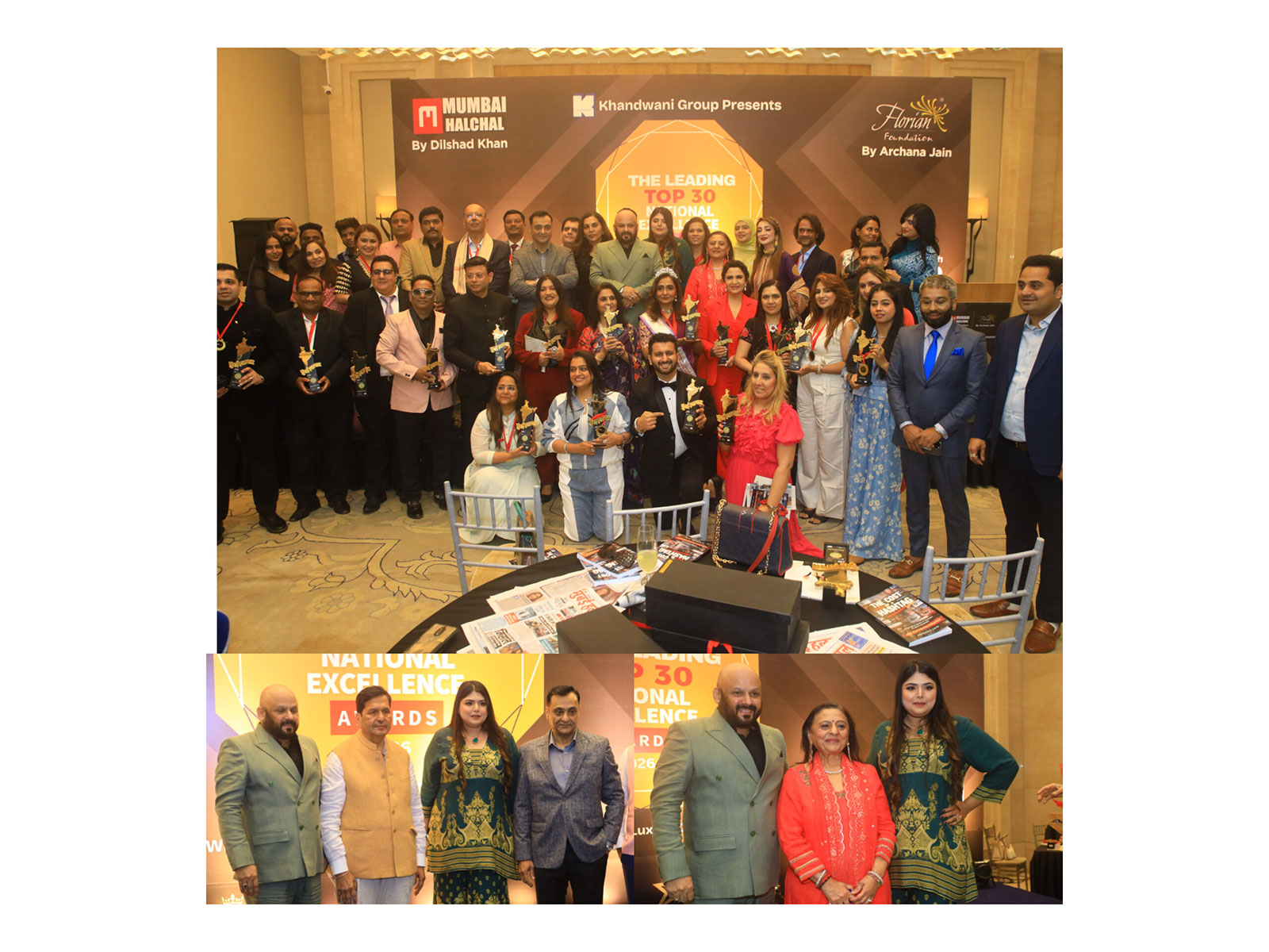 Florian Foundation by Archana Jain & Mumbai Halchal by Dilshad Khan Honour Top 30 at National Excellence Awards 2026 by Khandwani Group Florian Foundation by Archana Jain & Mumbai Halchal by Dilshad Khan Honour Top 30 at National Excellence Awards 2026 by Khandwani Group