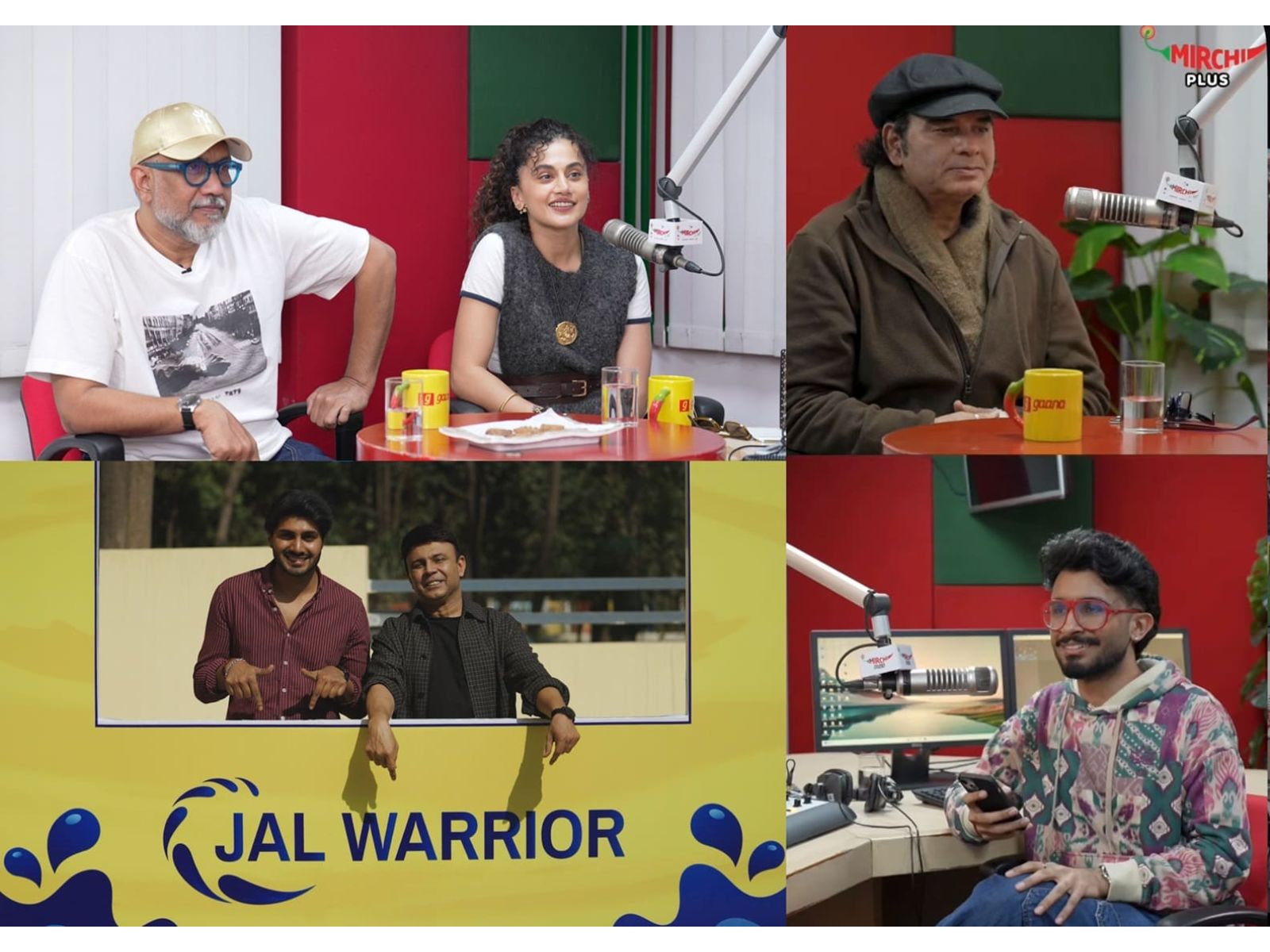 Mohit Chauhan, Taapsee Pannu, and Anubhav Sinha Champion Jal Vaani Nationwide Campaign with National Water Mission, Urge Citizens to Save Water Daily