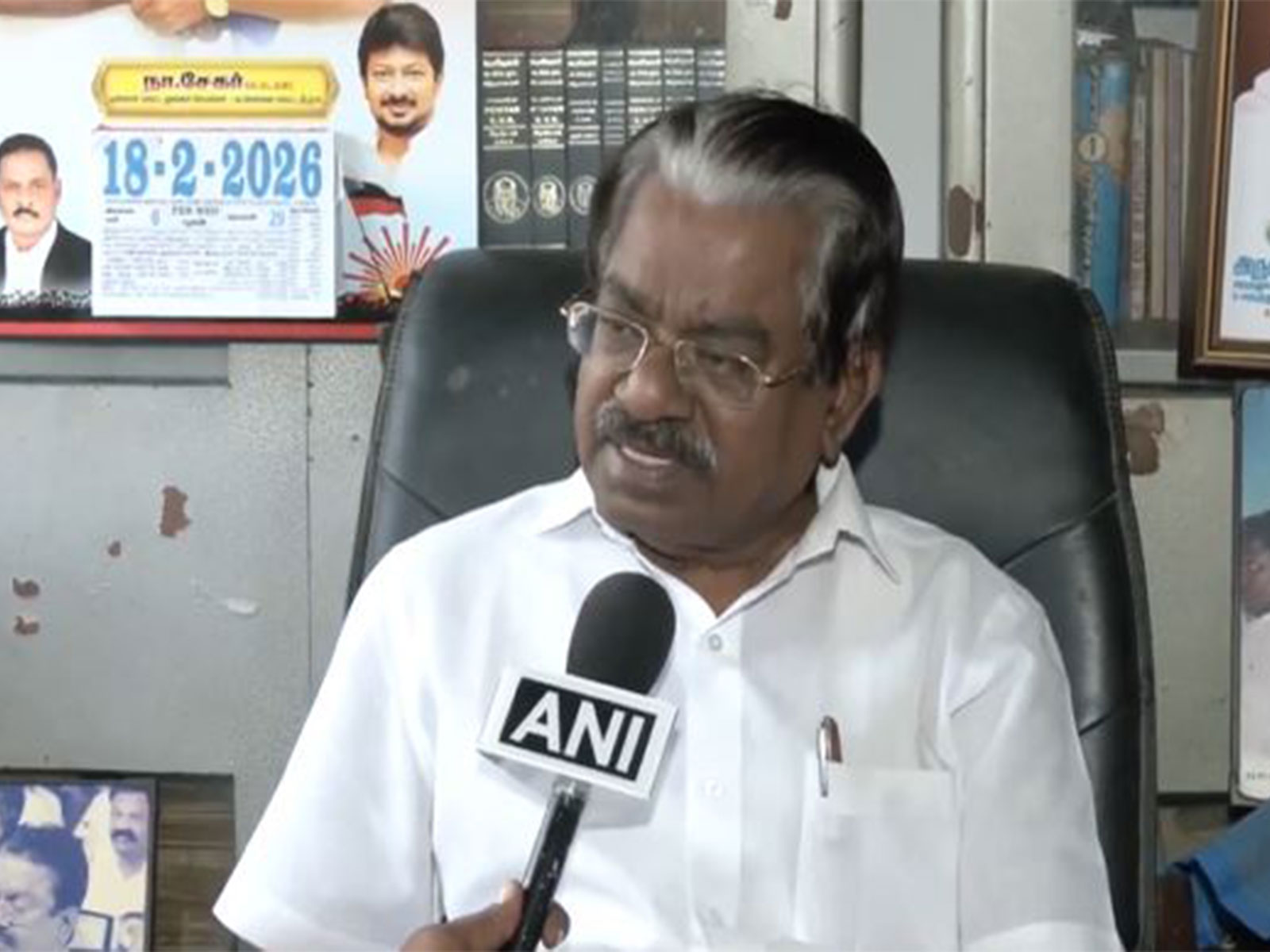 Dravida Munnetra Kazhagam (DMK) spokesperson T K S Elangovan (Photo/ANI)