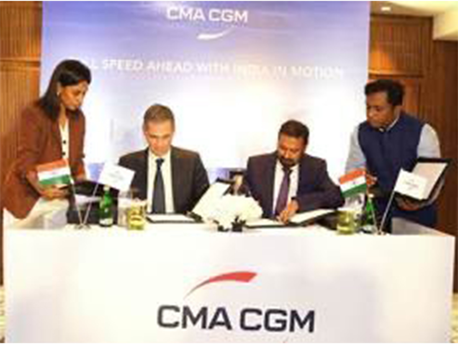 CMA CGM and Cochin Shipyard Limited sign contract for six LNG-Fuelled container vessels (Photo/Release)