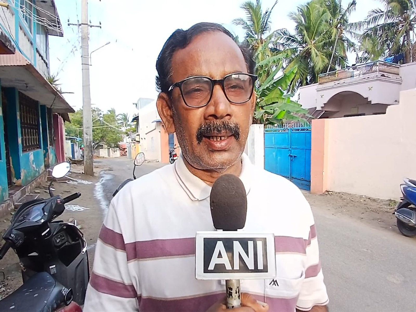 Vice President of the National Fishermen Association, CR Senthilvel (Photo/ANI)