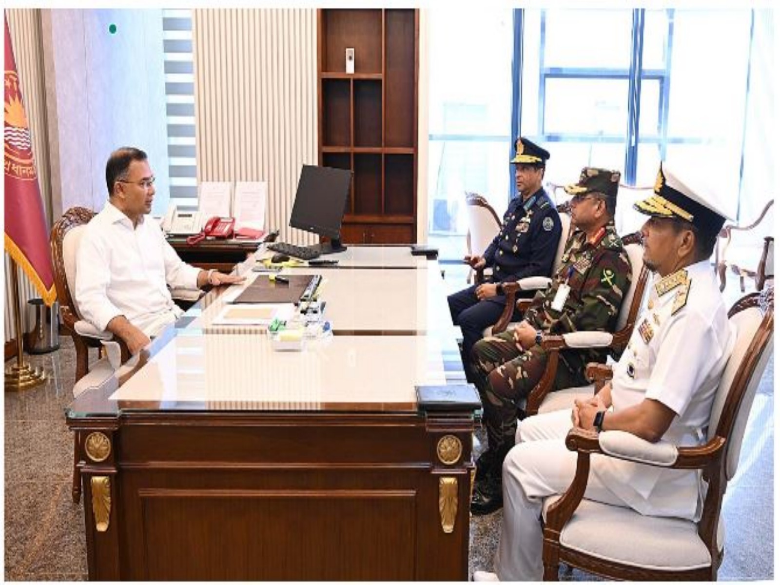  Tarique Rahman, the new Prime Minister of Bangladesh, has outlined his government’s 180-day priority plan. (Photo/ANI)