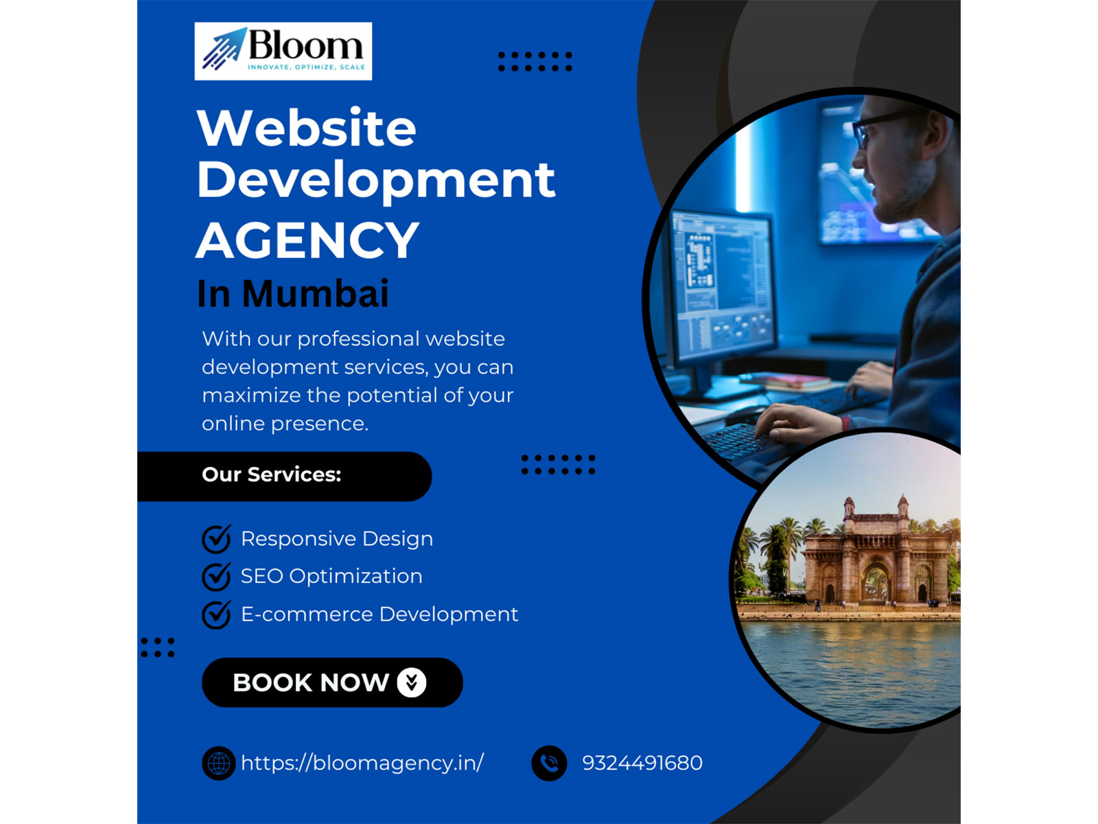 Why Bloom Agency is the website development company in Mumbai of Choice in Mumbai to Growth-oriented Businesses