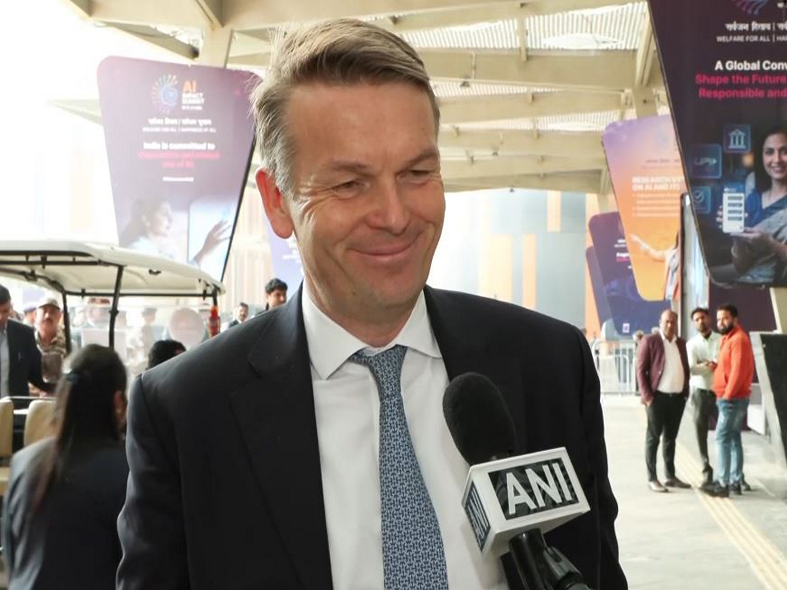 Serge Raffard, General Manager for Allianz in India (Photo/ANI)