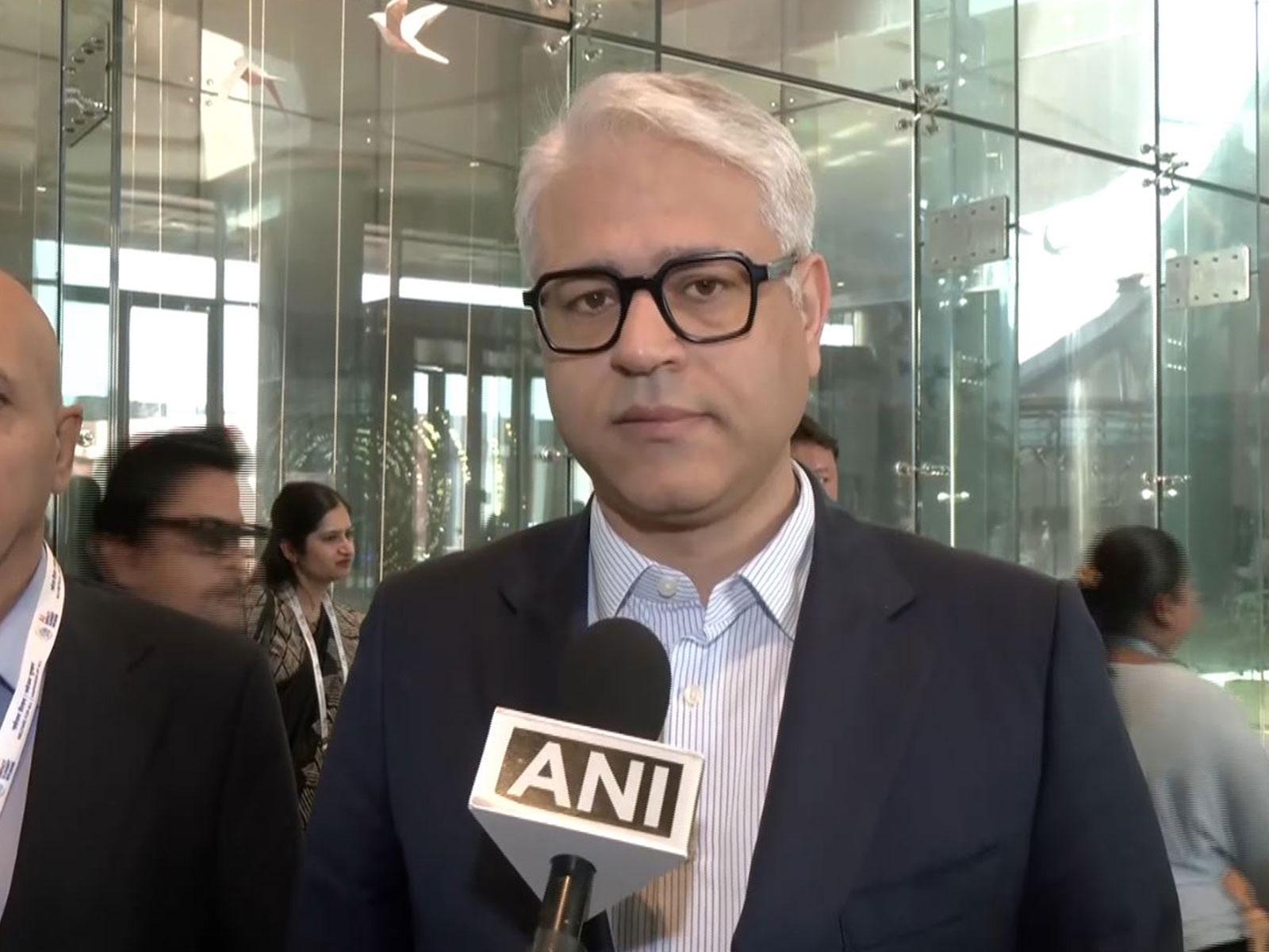 Iranian Deputy Minister for Policy-making, Planning for ICT Development, and Digital Economy, Ehsan Chitsaz (Photo/@ANI)