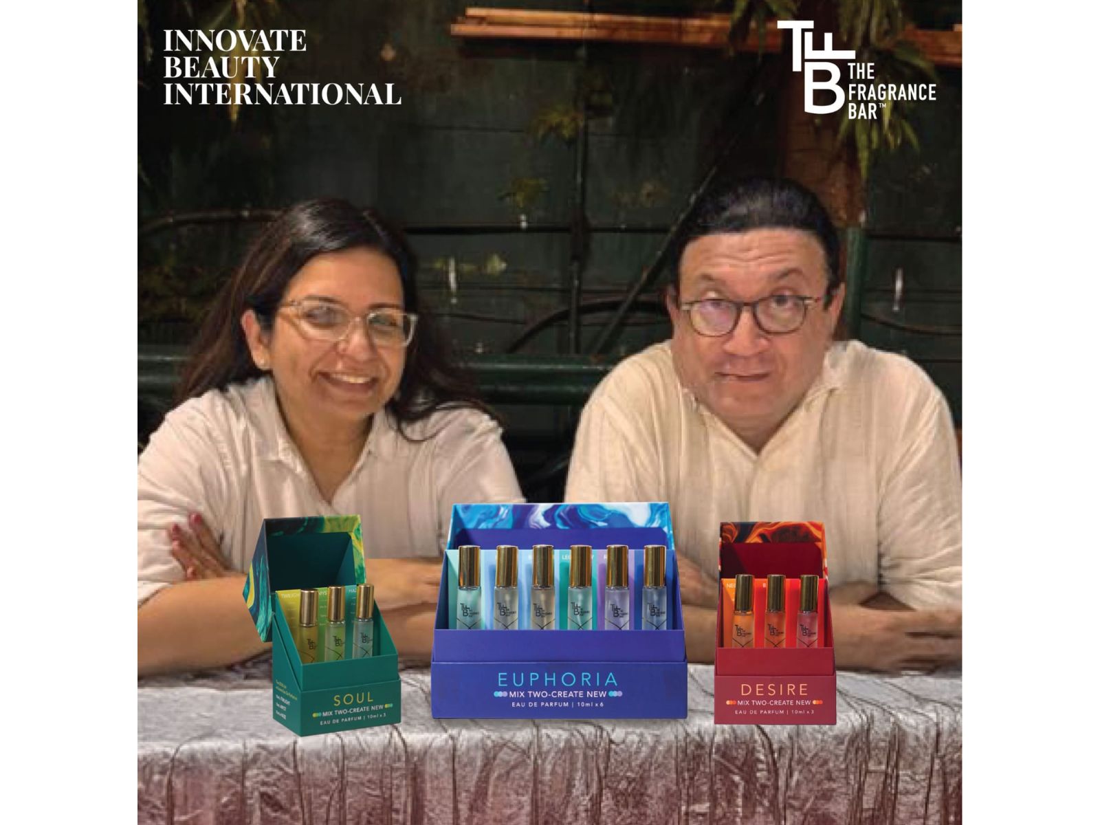 Marketing professionals, Kim Solomon and Villoo Daji start their entrepreneurial journey with The Fragrance Bar's 