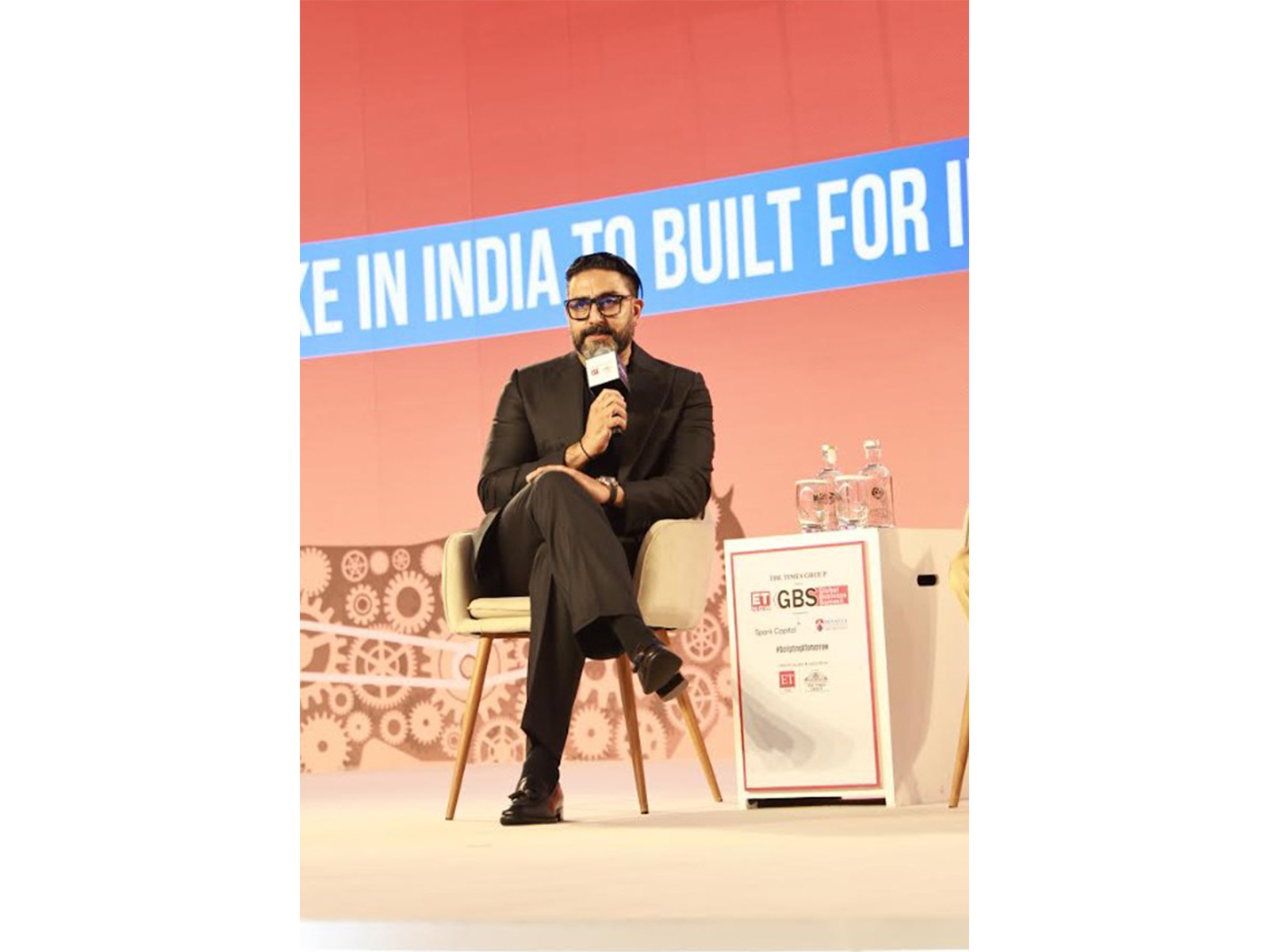 Abhishek Bachchan at ET NOW Global Business Summit 2026