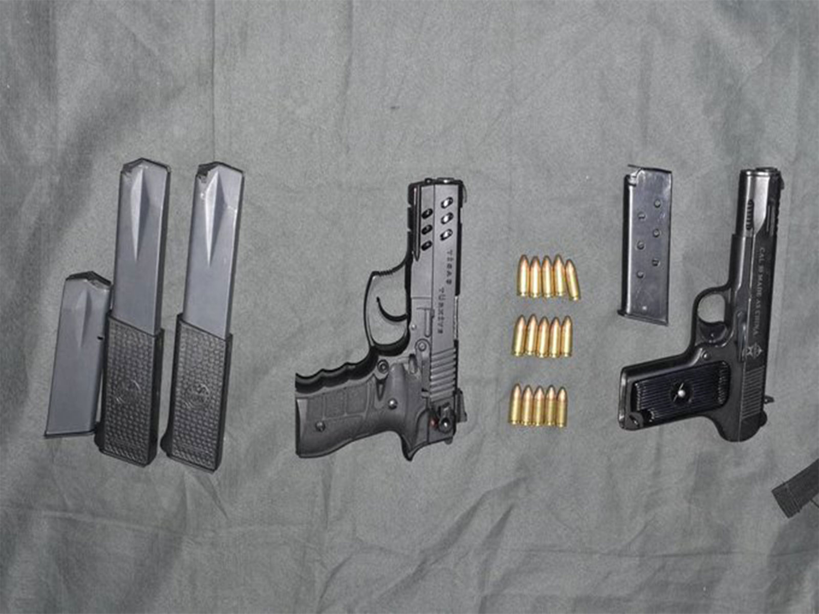 J-K police recovered various types of weapons (Photo/District Police Office Rajouri)