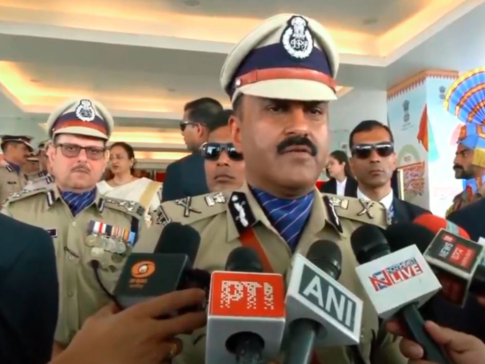 Director General of the Central Reserve Police Force (CRPF) GP Singh (Photo/ANI)