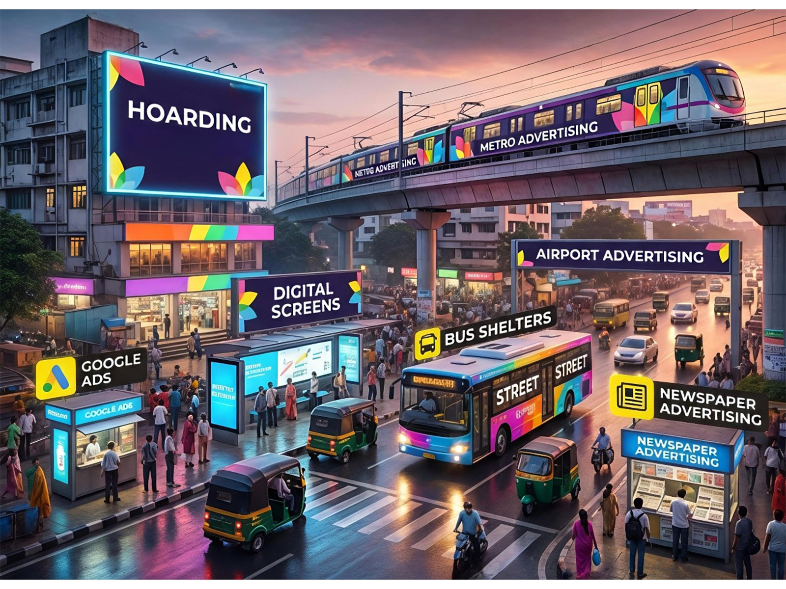 As India’s Ad Market Nears ₹2 Lakh Crore, Organised OOH Players Bet on Compliance and Corridor Dominance As India’s Ad Market Nears ₹2 Lakh Crore, Organised OOH Players Bet on Compliance and Corridor Dominance