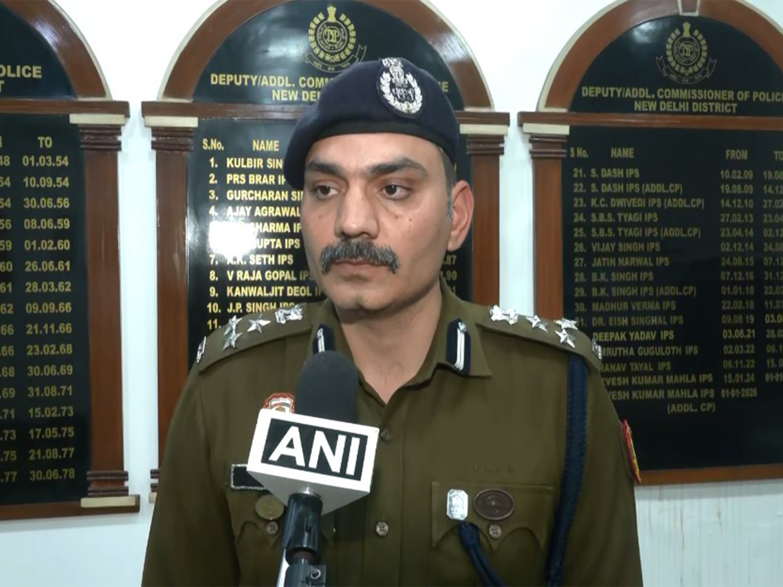 New Delhi Additional CP Devesh Mahla (Photo: ANI)