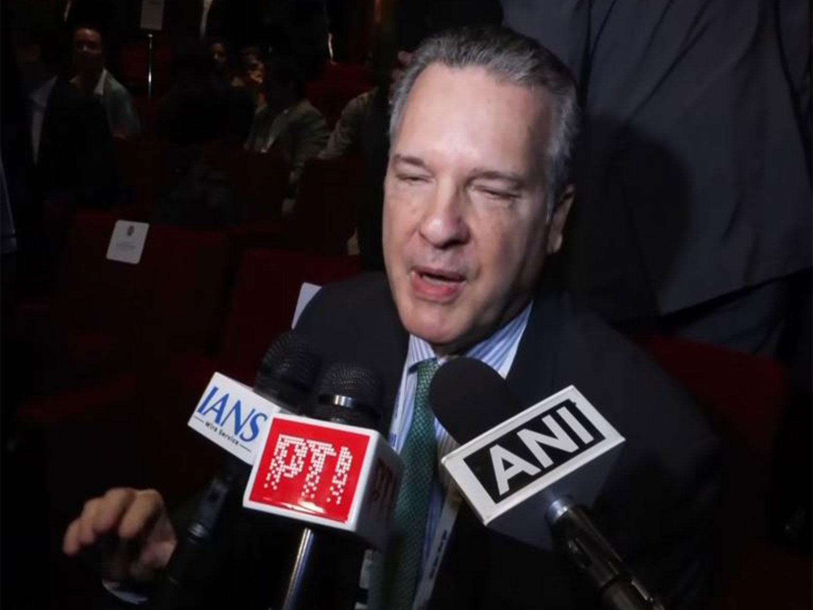 Kenneth da Nobrega, Brazil’s envoy to India (Photo/ANI)